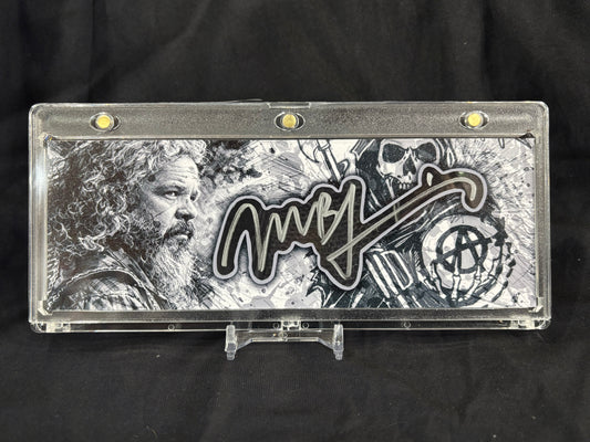 Mark Boone Junior Autograph – Bobby Munson – 1/1 Horizontal Booklet Cut Signature – Sons of Anarchy
