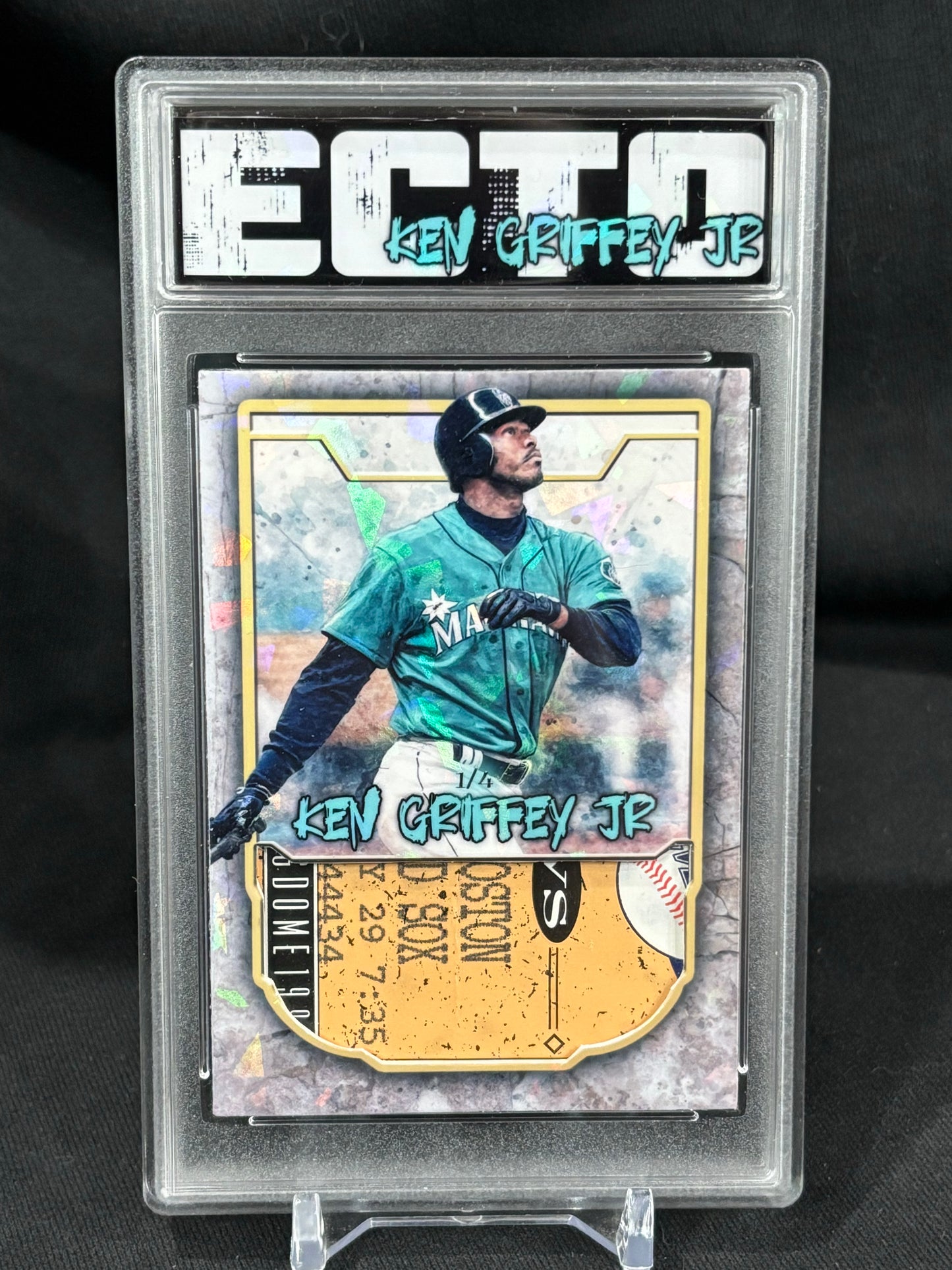 Ken Griffey Jr. — “Sweet Swing Relic Series” — Authentic Game Ticket Relic — Limited /4