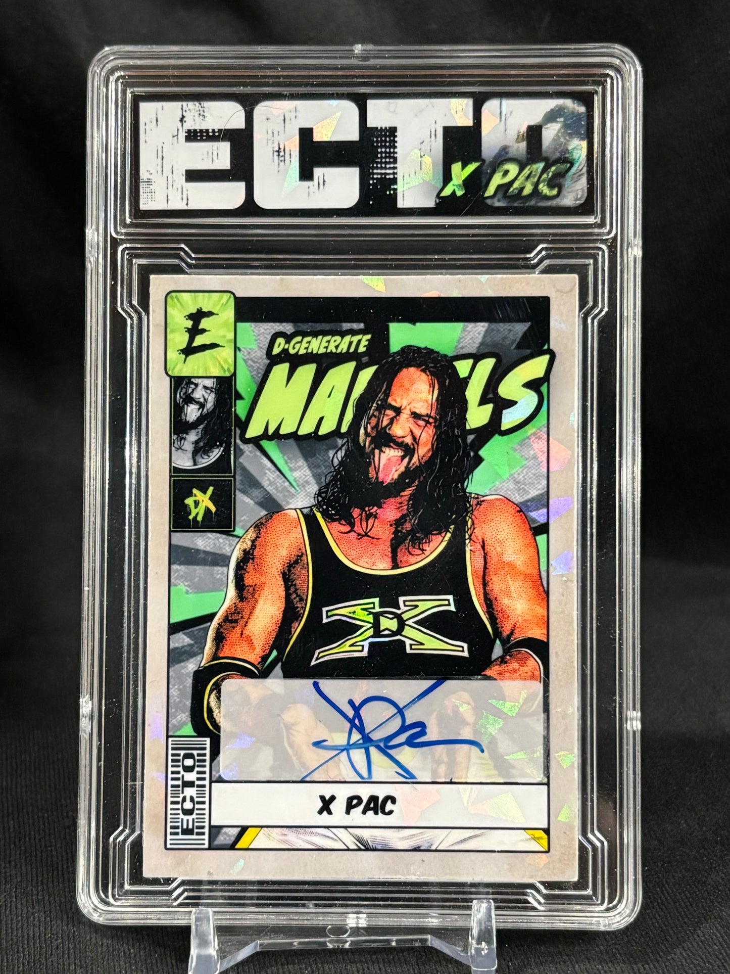 X-Pac – “D-Generate” – ECTO Selecto 1/1 Harvested Autograph Card