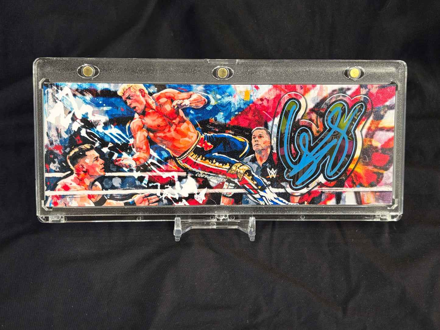 Cody Rhodes – “Aerial Impact” – (Ecto Selecto Cut Signature 1/1)