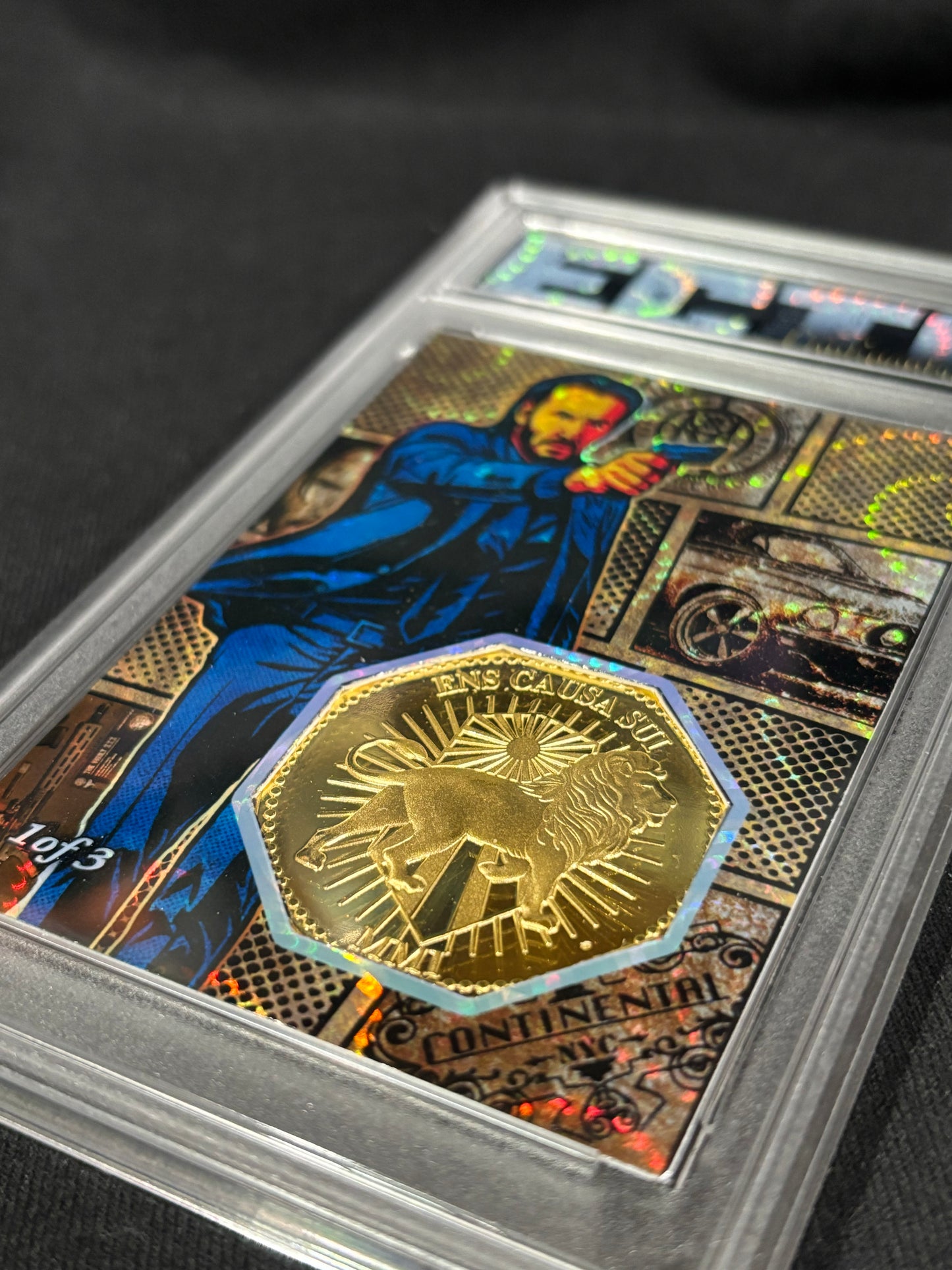 John Wick – “Continental Coin Series” – ECTO Custom Pop Art Cards (Real Metal Coin Relic)