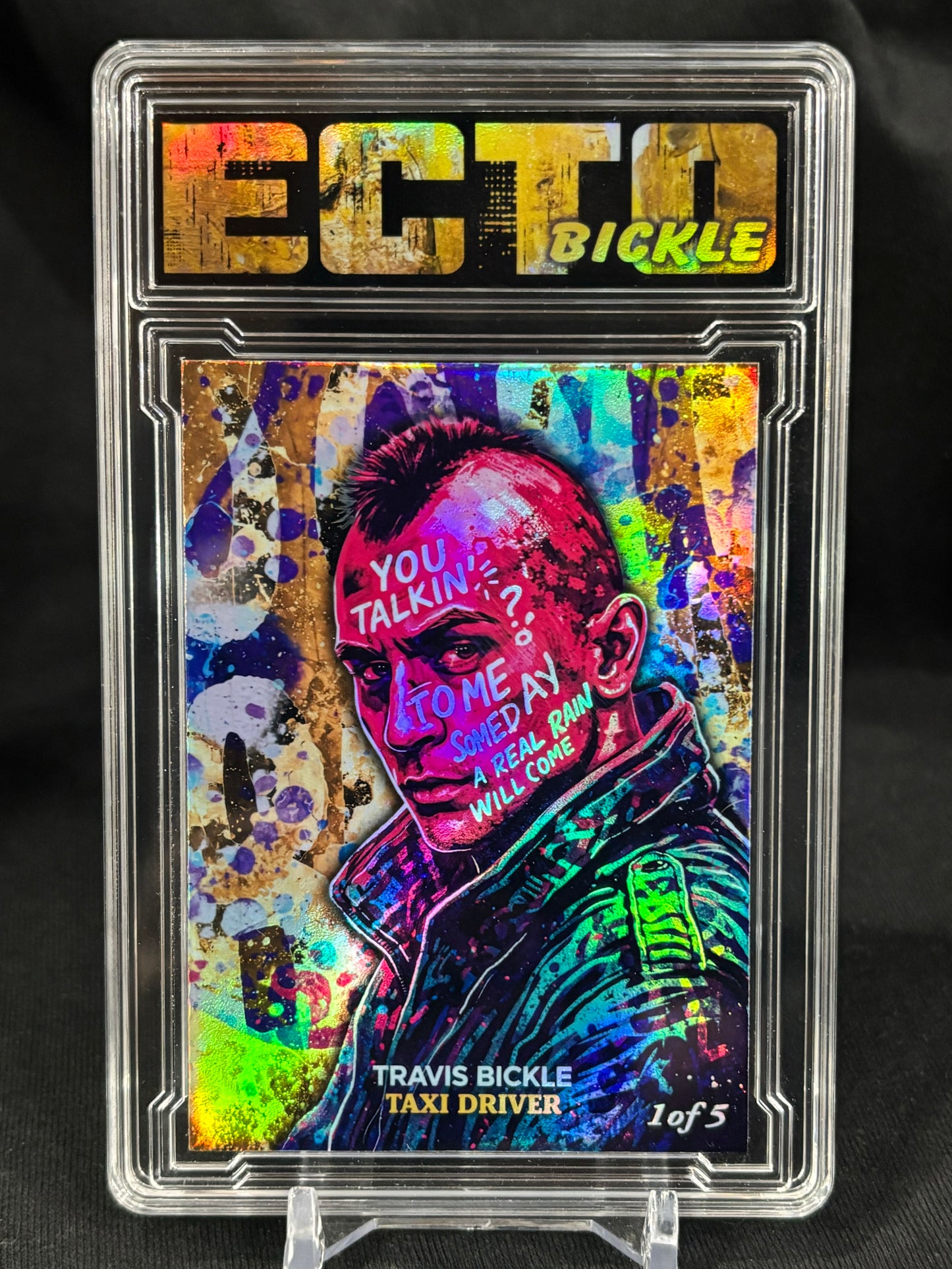 TRAVIS BICKLE – “YOU TALKIN’ TO ME?” – ECTO ART CARD