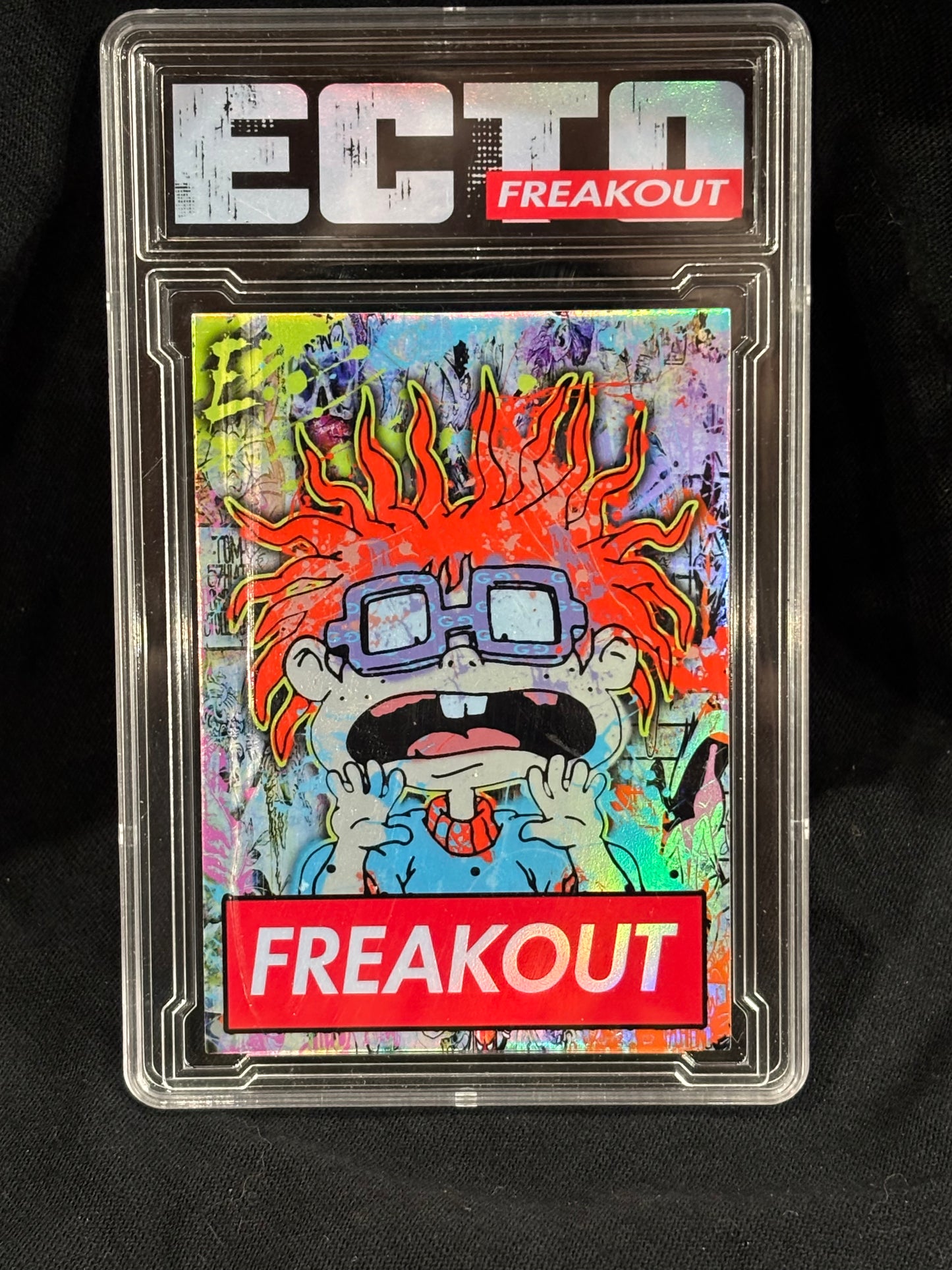 Twisted Toons – “Freakout” (Chuckie Finster) – 1/1 Artist Proof + 4 Color Variations