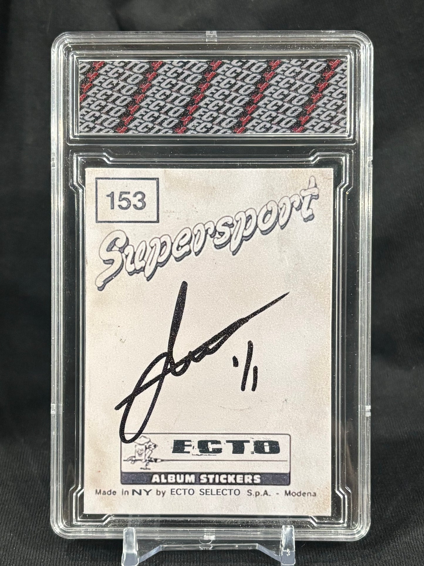Holly Holm – Harvested Autograph – 1985 Super Sports Tribute (1/1)