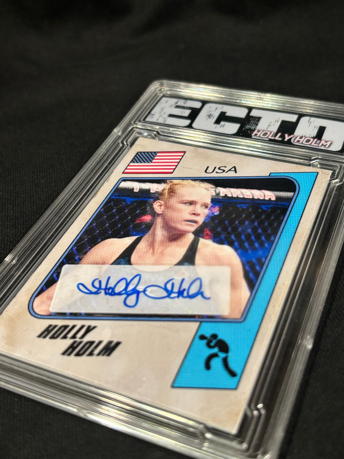 Holly Holm – Harvested Autograph – 1985 Super Sports Tribute (1/1)