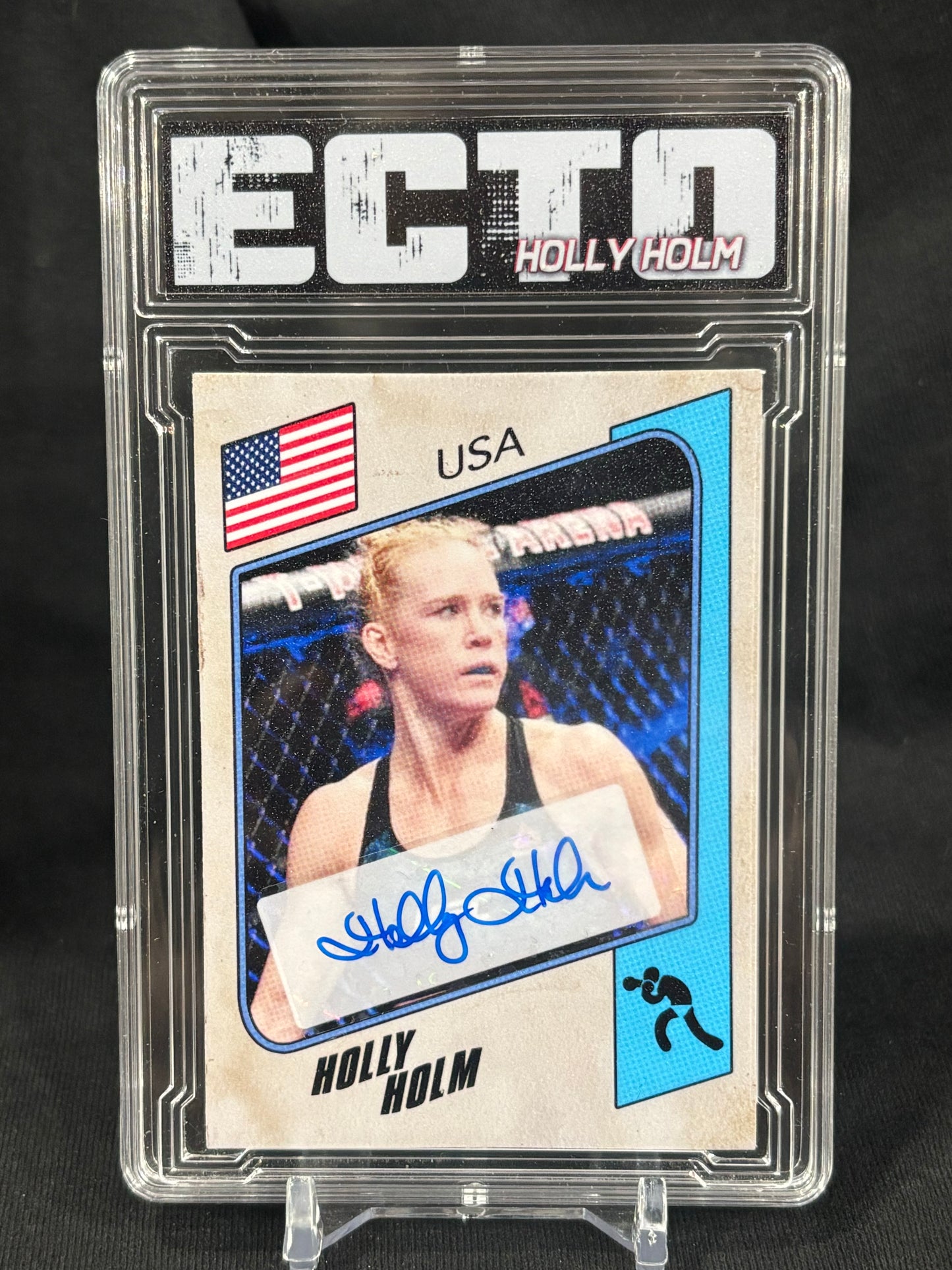 Holly Holm – Harvested Autograph – 1985 Super Sports Tribute (1/1)