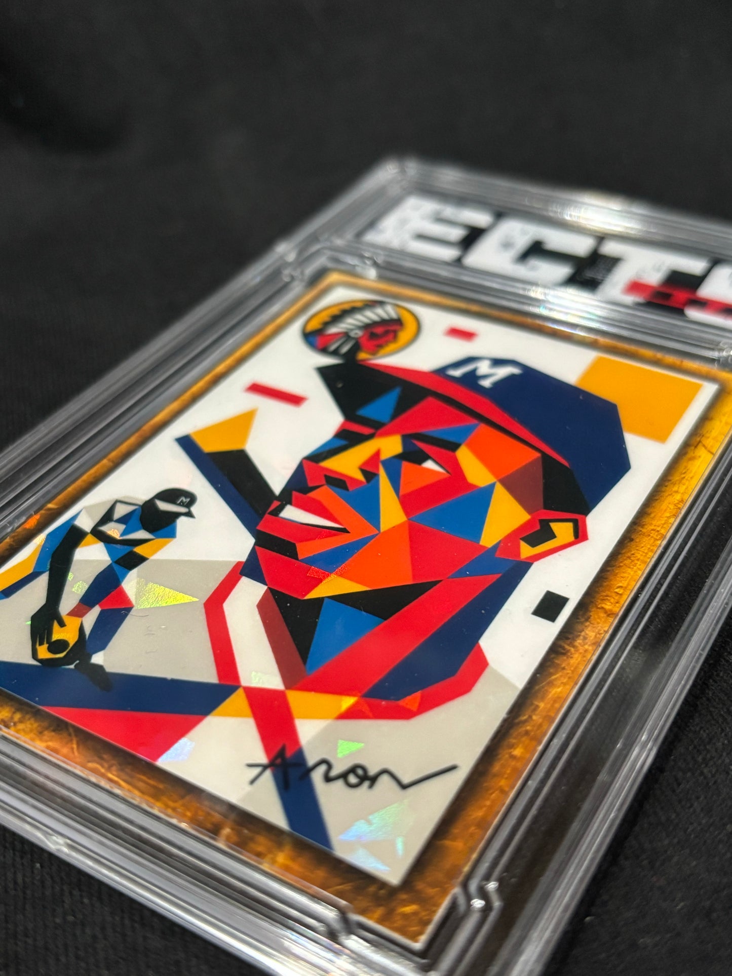 Hank Aaron – “Geometric Greats” Suprematism Set (Each Card 1/1)