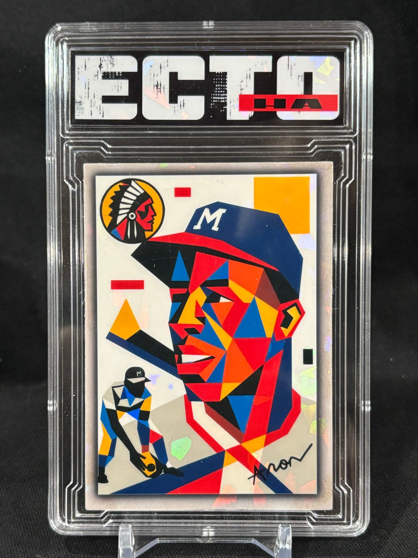 Hank Aaron – “Geometric Greats” Suprematism Set (Each Card 1/1)