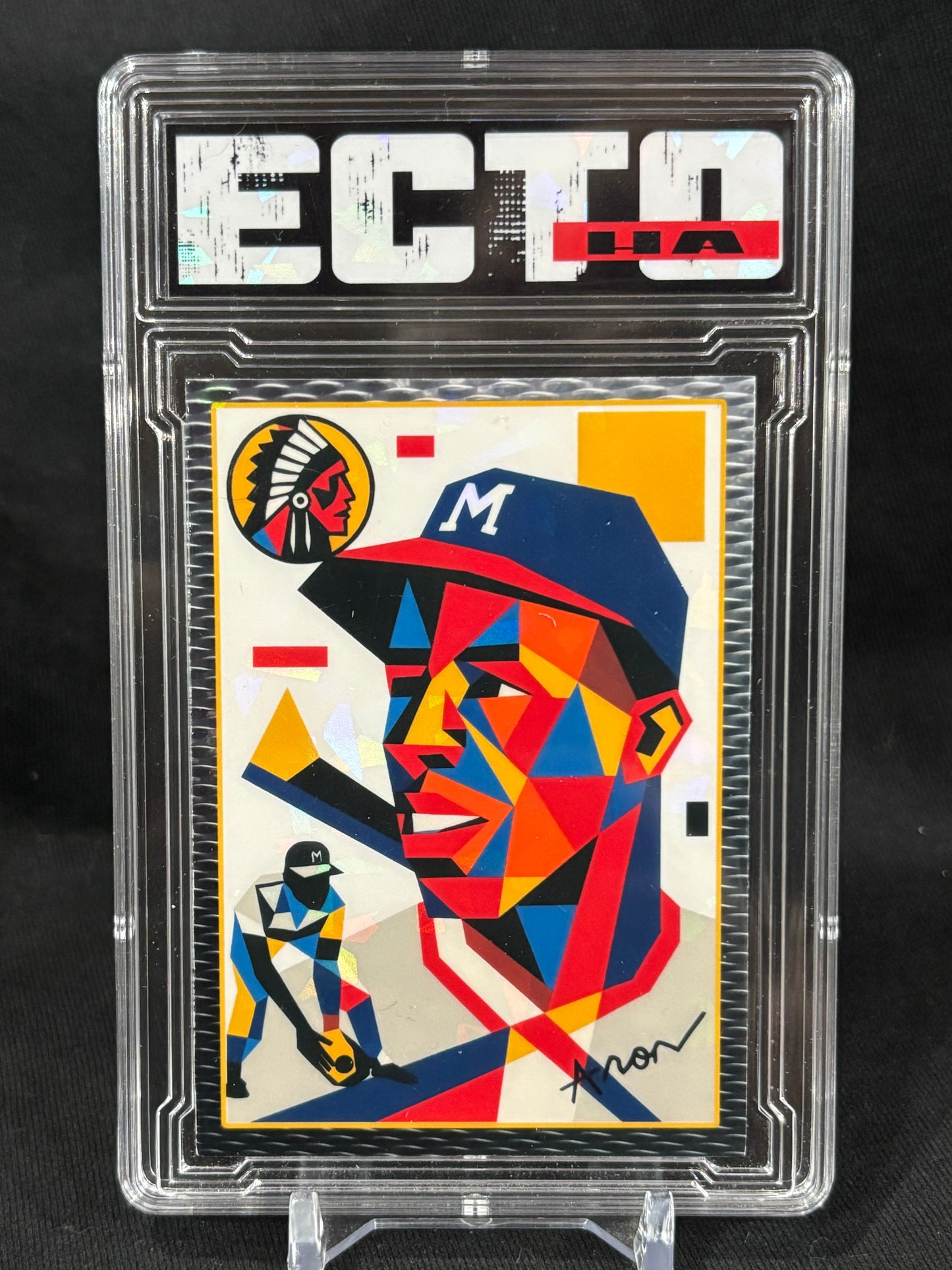 Hank Aaron – “Geometric Greats” Suprematism Set (Each Card 1/1)