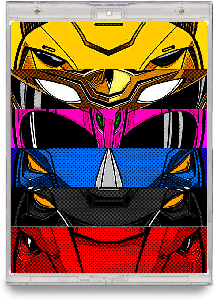 Power Rangers – "Mighty Morphin Variations" – (Custom 1/1 Trading Cards & 8x10 Print)
