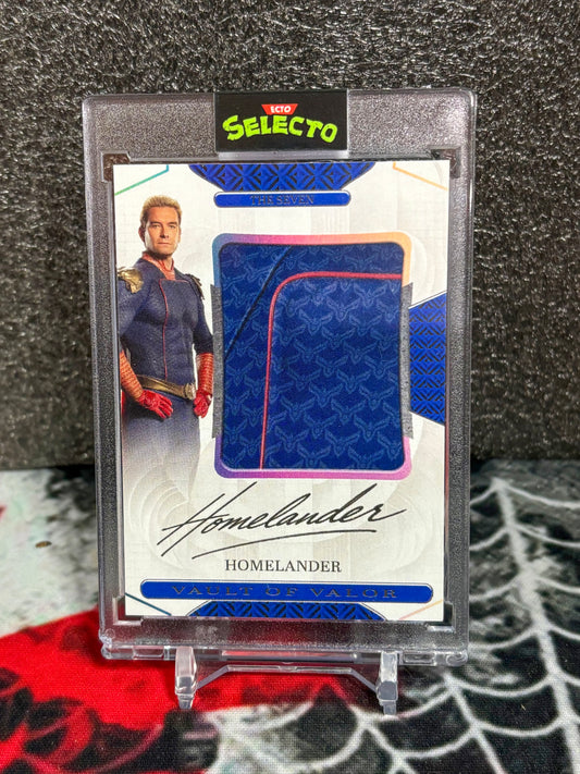 🦅 Vault of Valor – Homelander Custom Card (Limited to 50) Faux Patch & Autograph