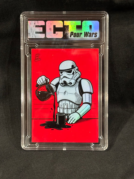 Pour Wars – Stormtrooper Coffee Variations – (Ecto Selecto 1/1 Custom Card Set)