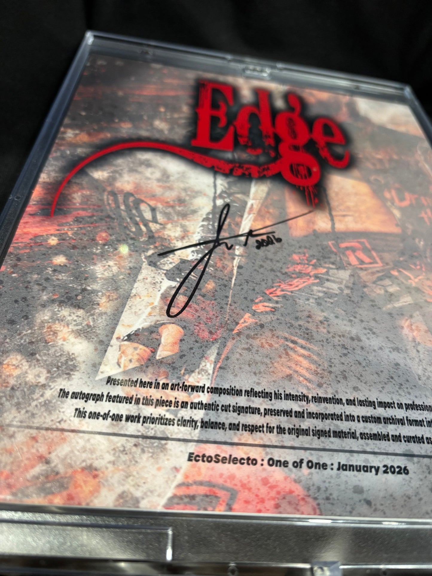 Edge — “Brood Ascension” — One-of-One Cut Signature Art Piece
