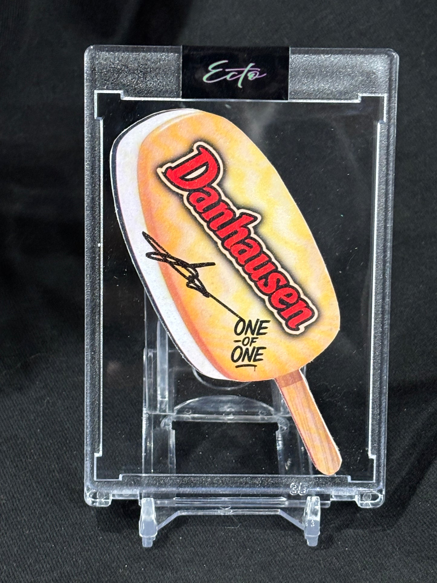 Danhausen – “Very Nice, Very Frozen” – (Ecto Selecto 1/1 Die Cut Art Card)