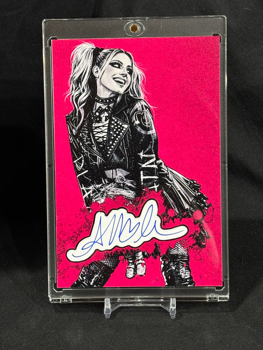 Alexa Bliss – “Pink Rebellion” – (Ecto Selecto 1/1 Cut Signature 4x6)