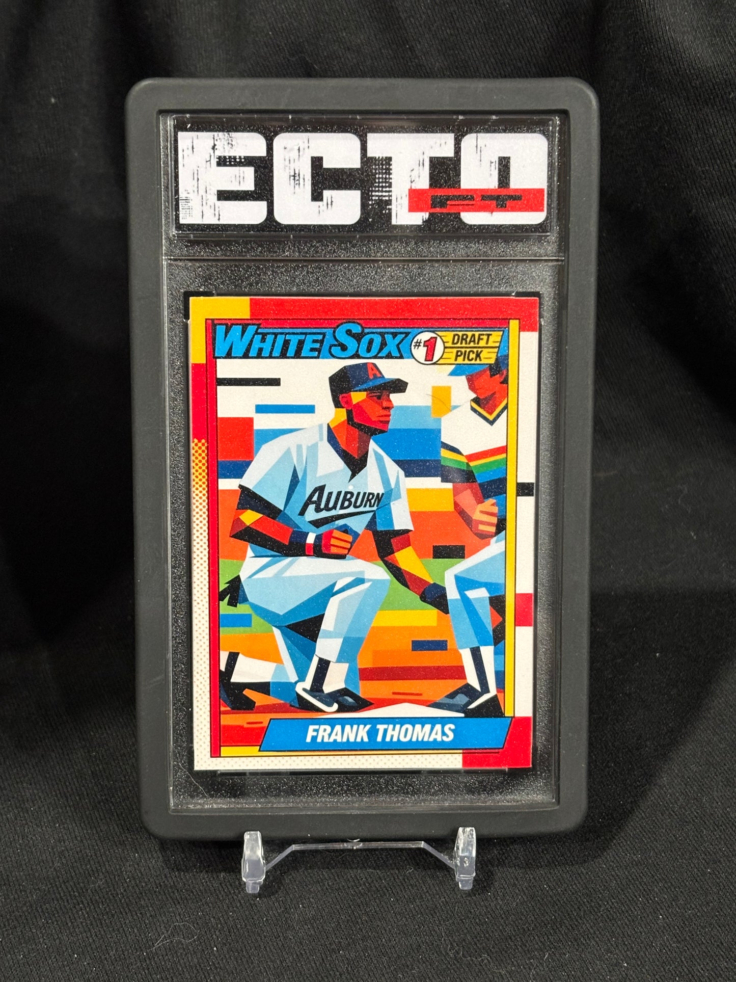 Frank Thomas – “Draft Day Geometry” – (Geometric Greats 1/1 Art Card)