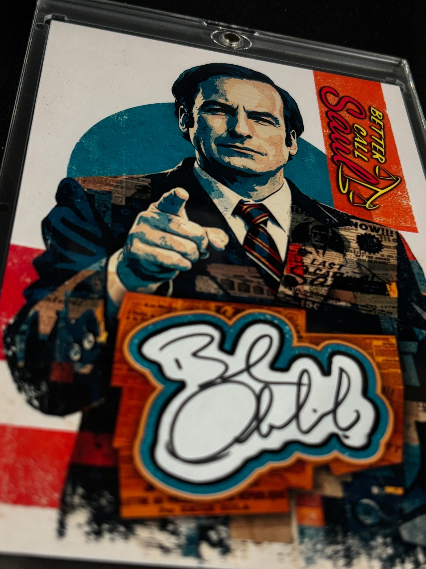 Bob Odenkirk – Saul Goodman – 1/1 Cut Signature Art Card (Better Call Saul) – 4x6