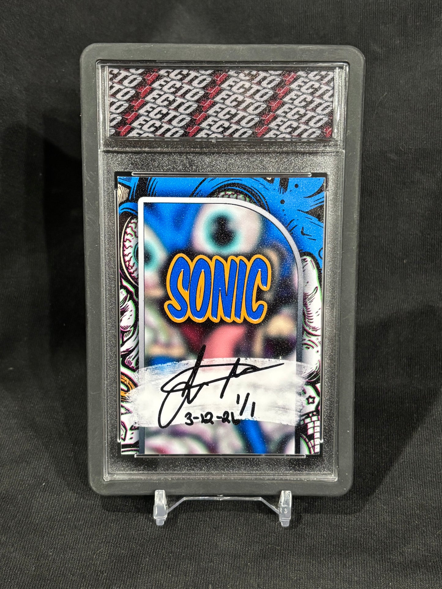 Sonic – “Overclocked” – (Ecto Selecto 1/1 Custom Art Card)