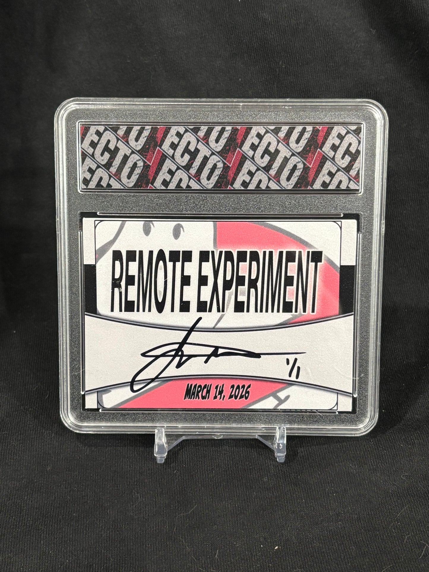 Egon Spengler – “Remote Experiment” – (Ecto Selecto 1/1 Art Card)