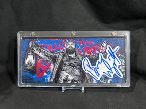 Bray Wyatt – “Follow the Light” – (ECTO Cut Signature 3.5x8 1/1)