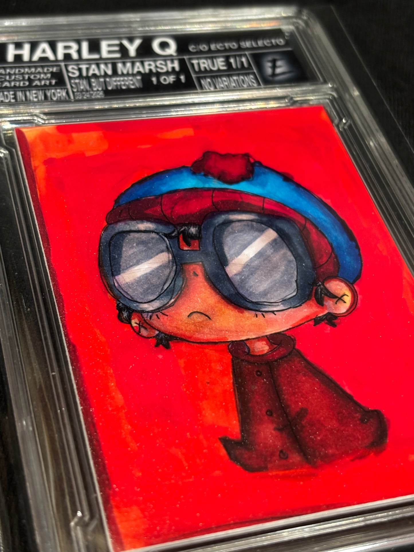 Harley Q – “Stan, But Different” – (Ecto Selecto 1/1 Custom Art Card)