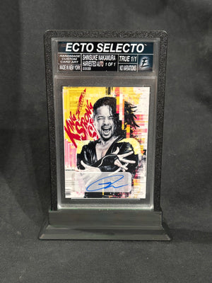 Shinsuke Nakamura – “Signal Distortion” – (Ecto Selecto 1/1 Cut Signature Card)