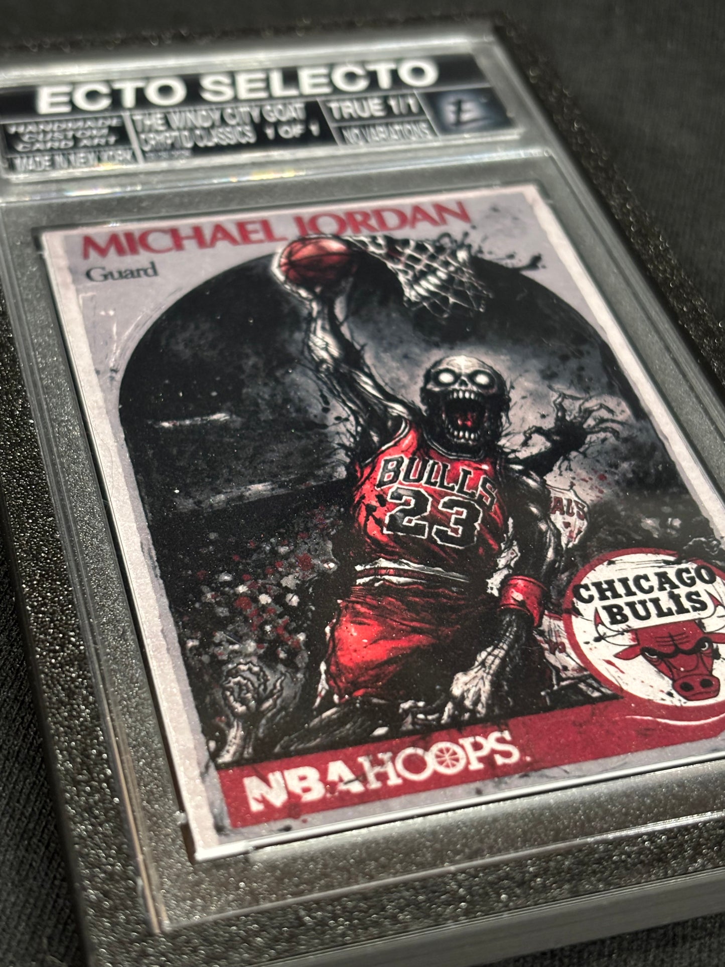 Michael Jordan – “The Windy City Goat” – (Cryptid Classics 1/1 Slabbed Art Card)