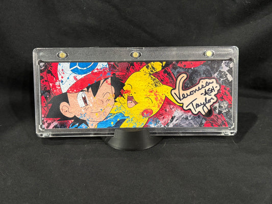 Ash Ketchum – Veronica Taylor Signed Cut Signature – (Ecto Selecto 2.5x7.5 Art Card, JSA Certified)