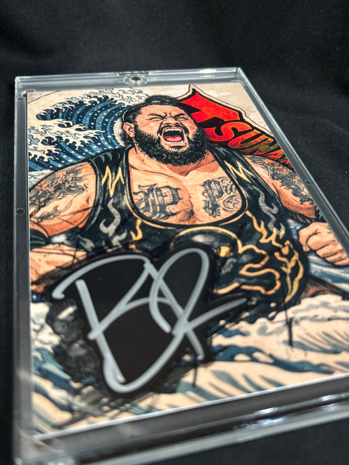 Bronson Reed – “Tsunami” – (Ecto Selecto 4x6 Cut Signature)