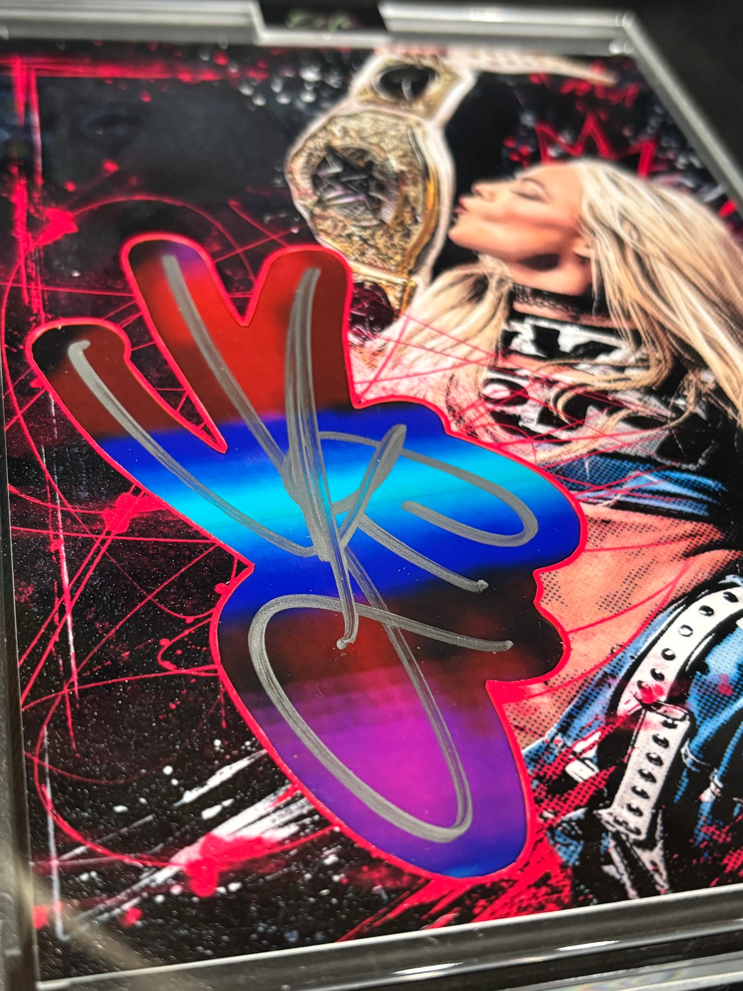 Liv Morgan – “The Crowned Rebel” – 5×7 JSA Certified Cut Signature (Ecto Selecto 1/1)