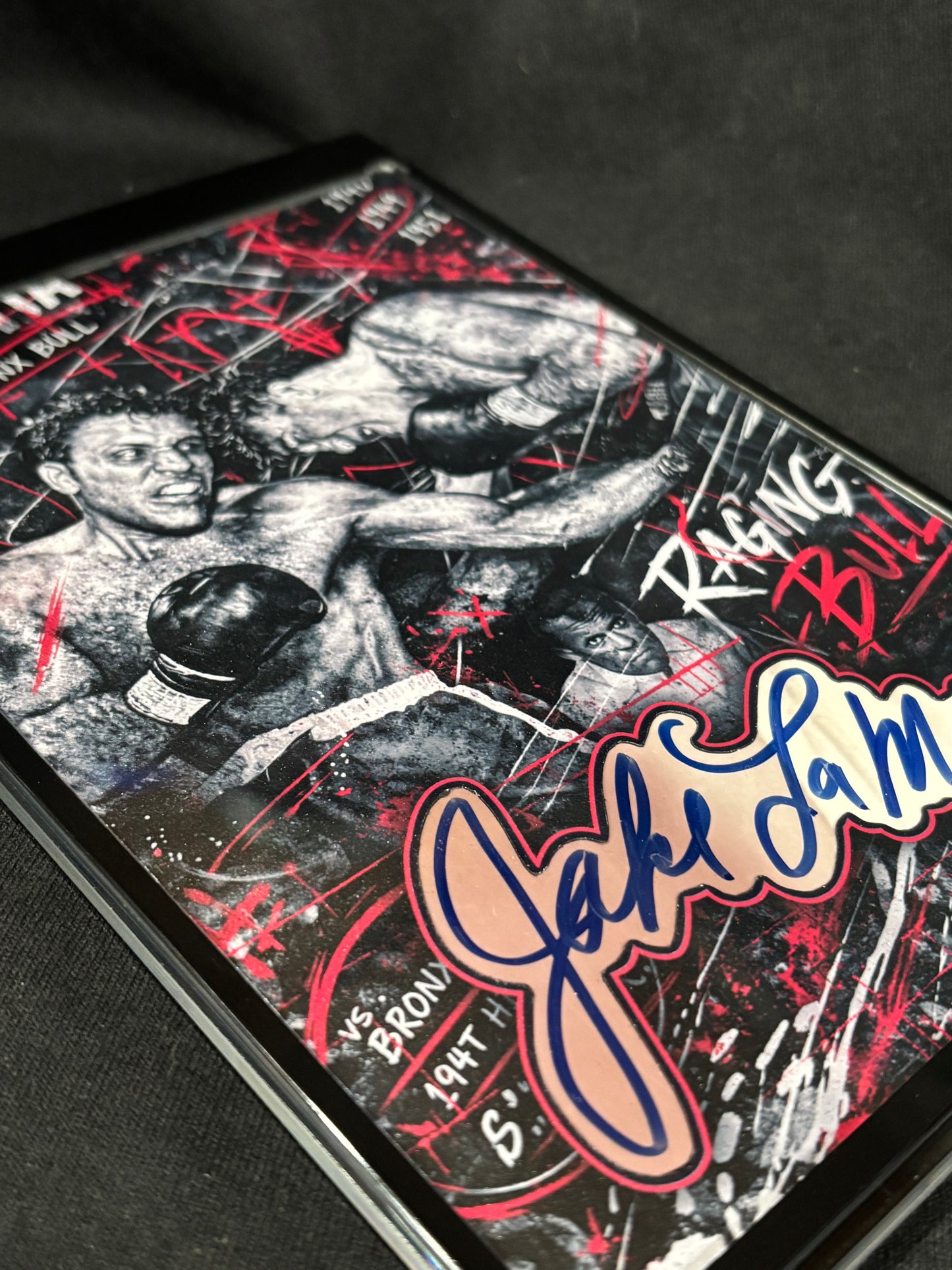 Jake LaMotta – “Raging Bull” – 1/1 Cut Signature (Ecto Selecto 5×7)