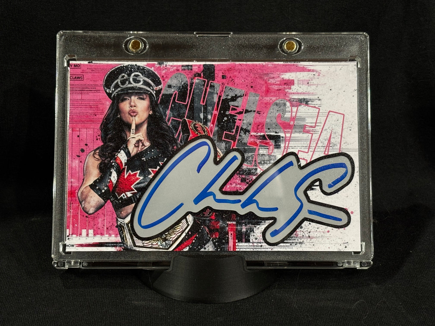Chelsea Green – “Hot Mess” –  3.5x5.25 - (Ecto Selecto Cut Signature Card)
