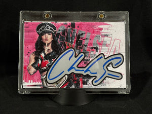 Chelsea Green – “Hot Mess” –  3.5x5.25 - (Ecto Selecto Cut Signature Card)