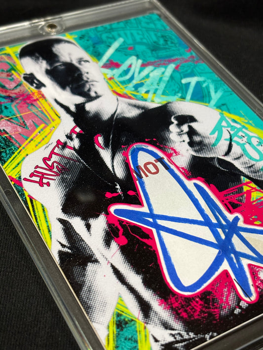 John Cena – “Neon Hustle” – (Ecto Selecto 4×6 Cut Signature Card)