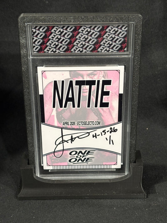 Natalya Neidhart – “Canadian Heat” – (Ecto Selecto 1/1 Cut Signature Card, WWE Auto)