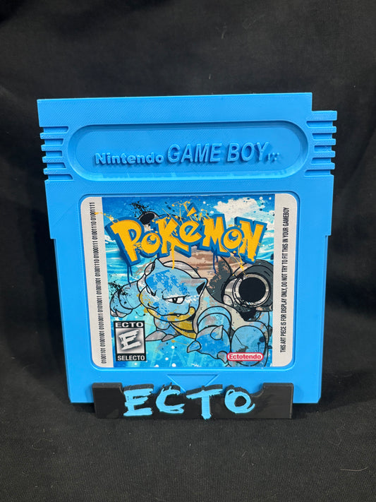 Blastoise – “Ectotendo Cartridge” – (Oversized Display Art Piece 5x6)