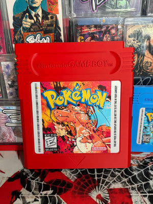 Charizard – “Ectotendo Cartridge (Jumbo)” – (8.5x9.5 Oversized Display Art Piece)