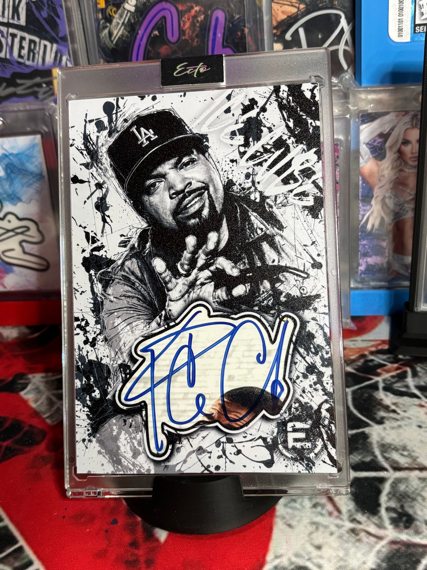 Ice Cube – “Street Relic” – (4x6 Cut Signature Art Card) - JSA COA