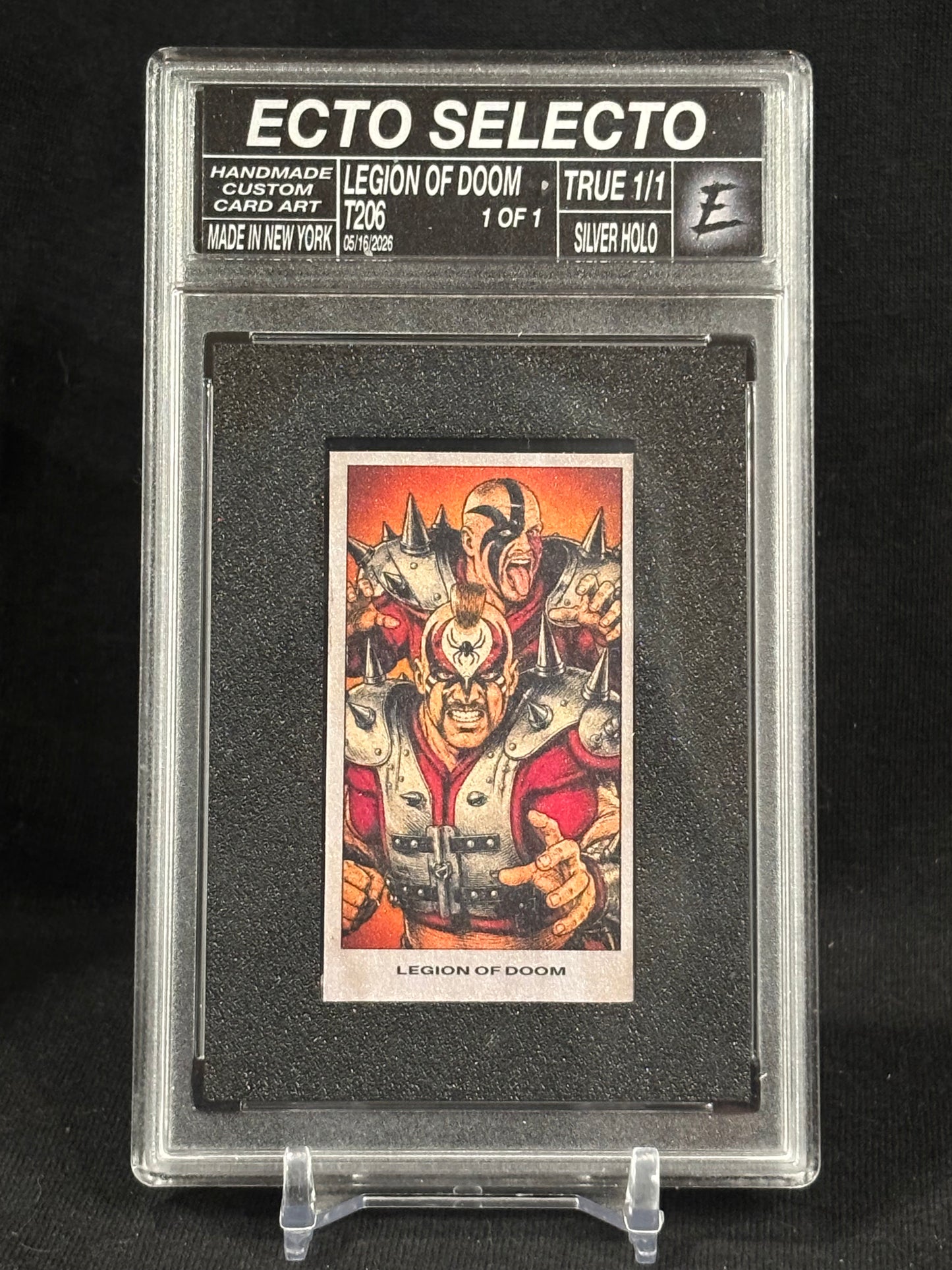 Legion of Doom (LOD) – “T206” – (ECTO SELECTO 1/1 Wrestling Art Card)