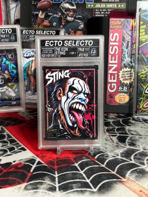 Sting – “The Icon” – (Ecto Selecto 2.5x3.5 Art Card)