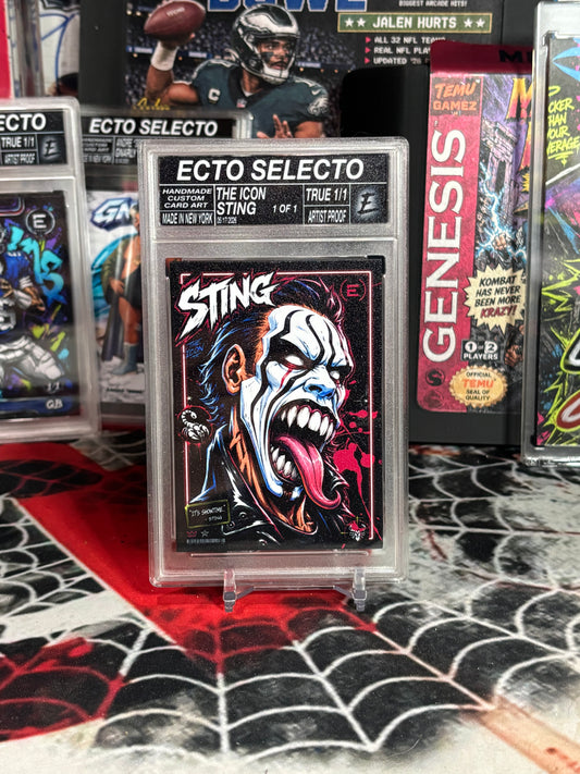 Sting – “The Icon” – (Ecto Selecto 2.5x3.5 Art Card)