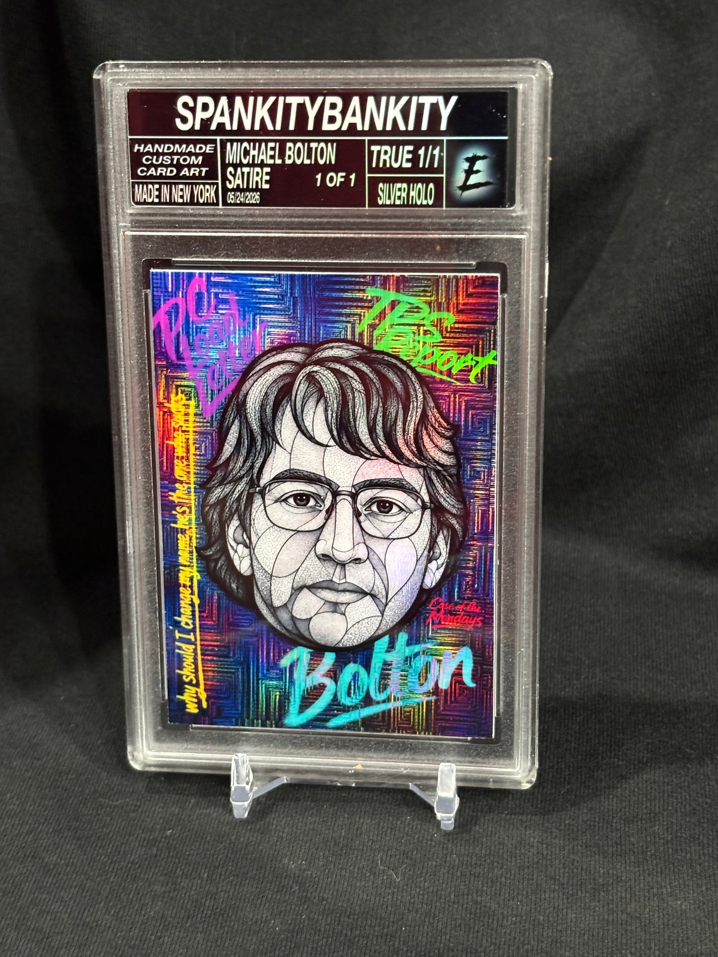 Michael Bolton “SpankityBankity” — (Ecto Selecto 2.5x3.5 Art Card)