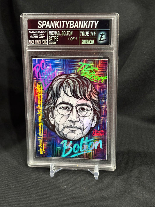 Michael Bolton “SpankityBankity” — (Ecto Selecto 2.5x3.5 Art Card)
