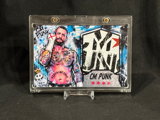 CM Punk Relic Edition – Authentic WWE Shirt Relic Card (Limited to 5)