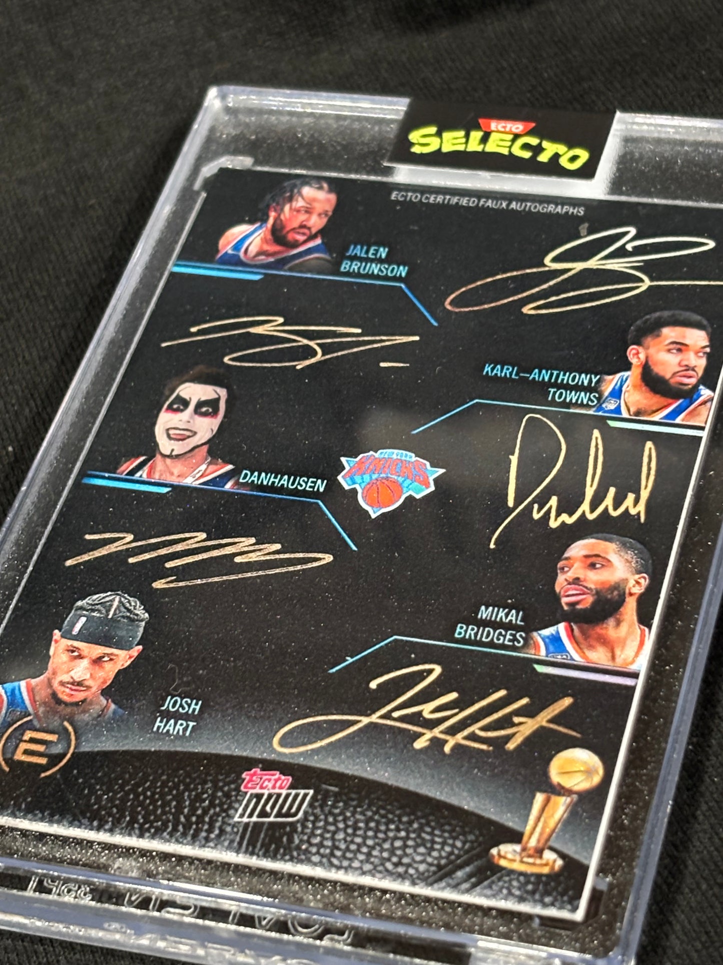 Danhausen Knicks MVP Card – Faux Autograph Championship Edition | Limited Run Ecto Selecto Collectible