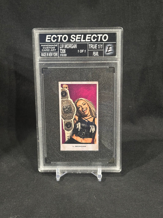 LIV MORGAN – “T206” – ECTO SELECTO Wrestling Art Card