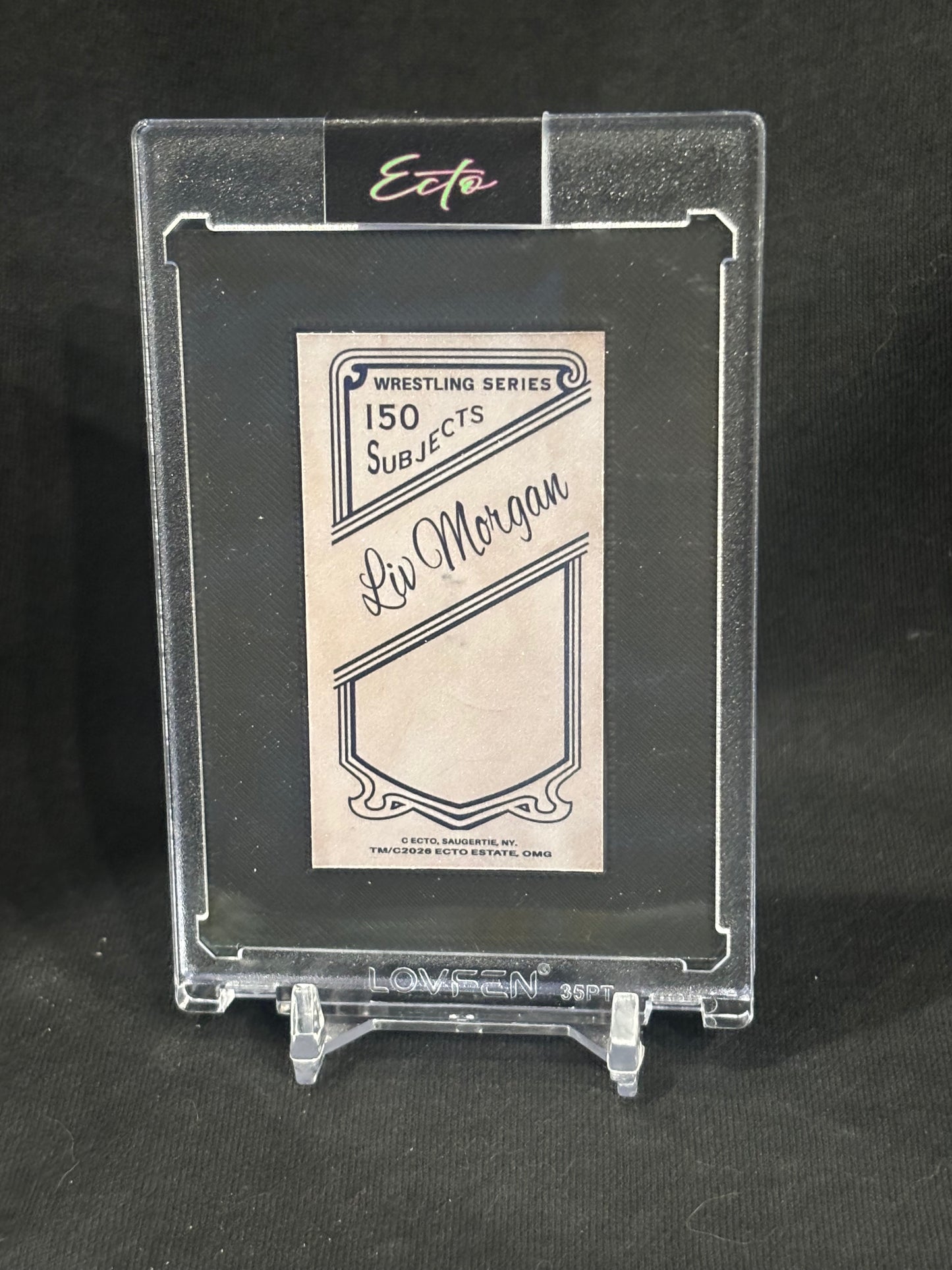 LIV MORGAN – “T206” – ECTO SELECTO Wrestling Art Card