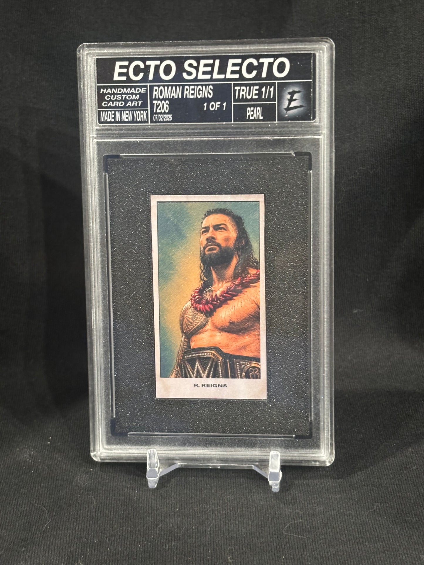 ROMAN REIGNS – “T206” – ECTO SELECTO Wrestling Art Card