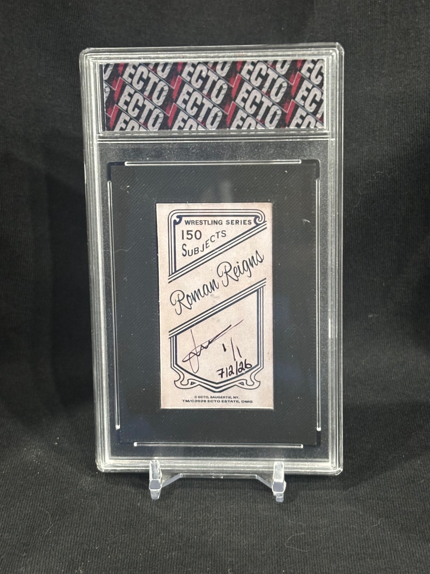 ROMAN REIGNS – “T206” – ECTO SELECTO Wrestling Art Card
