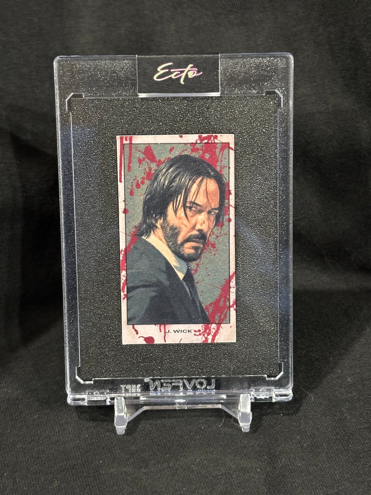 John Wick T206 Style Custom Trading Card | Handmade Art Card | Base & True 1/1 Parallels | Ecto Selecto